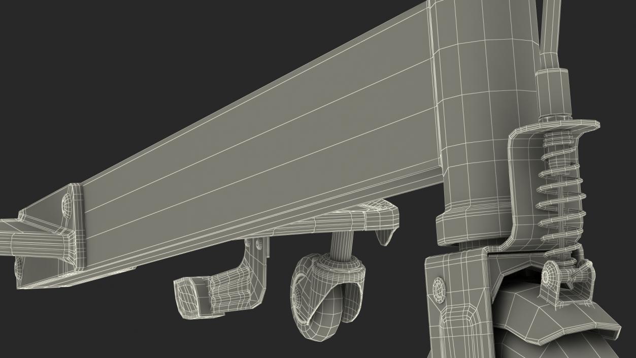 Razor PowerWing DLX Scooter Rigged 3D model