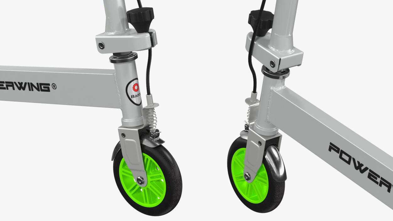 Razor PowerWing DLX Scooter Rigged 3D model