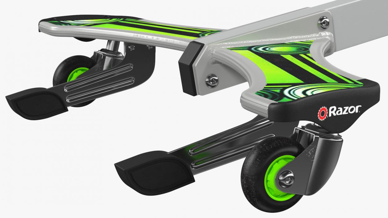 Razor PowerWing DLX Scooter Rigged 3D model