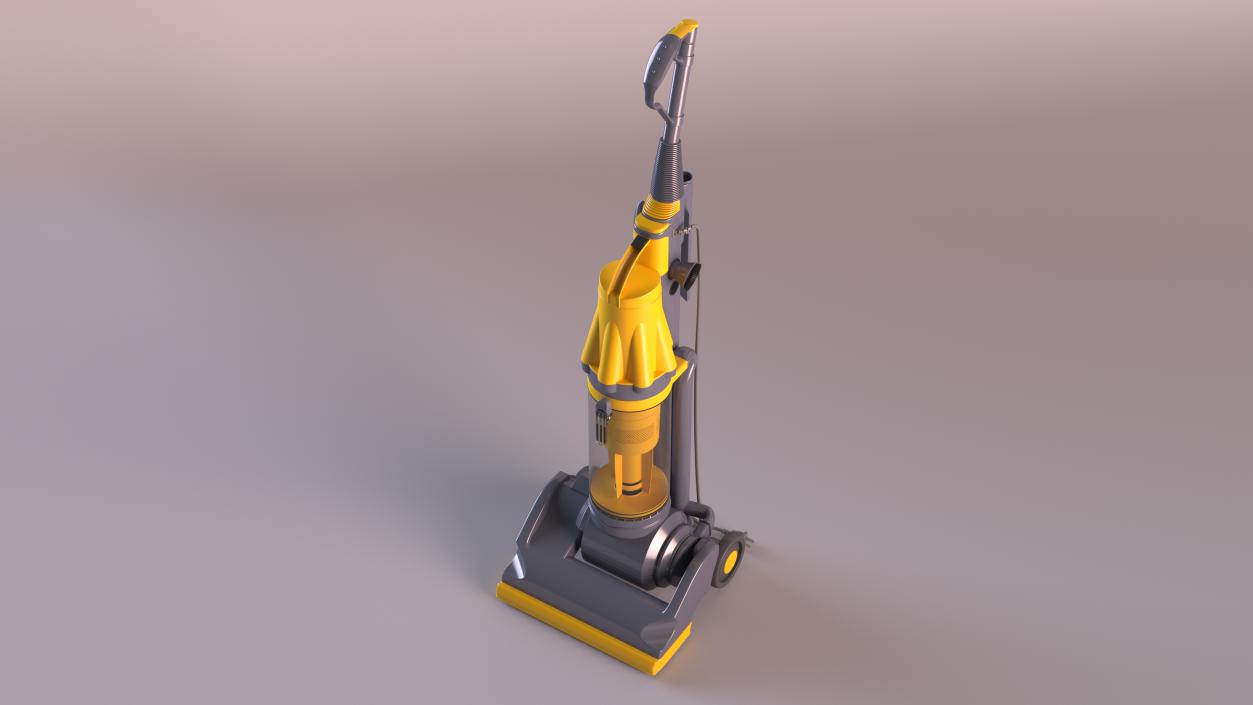 Upright Vacuum Cleaner 2 3D model