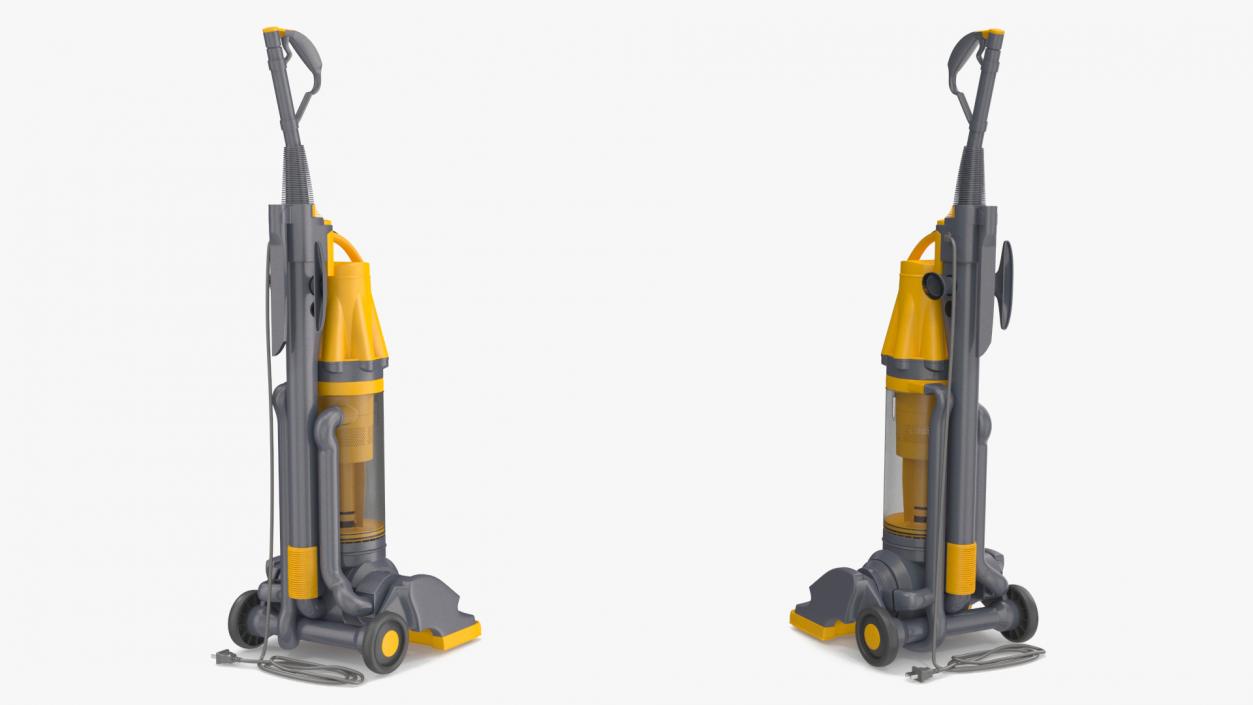 Upright Vacuum Cleaner 2 3D model