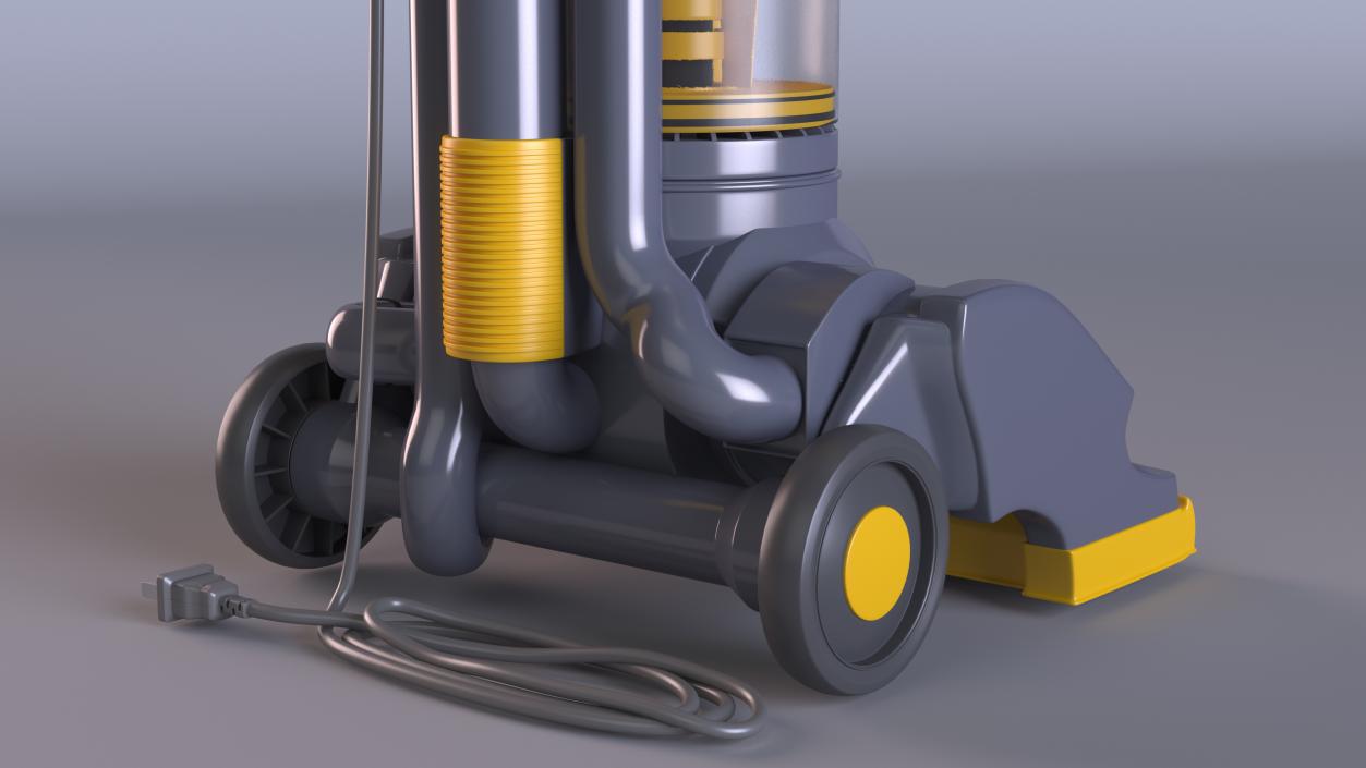 Upright Vacuum Cleaner 2 3D model