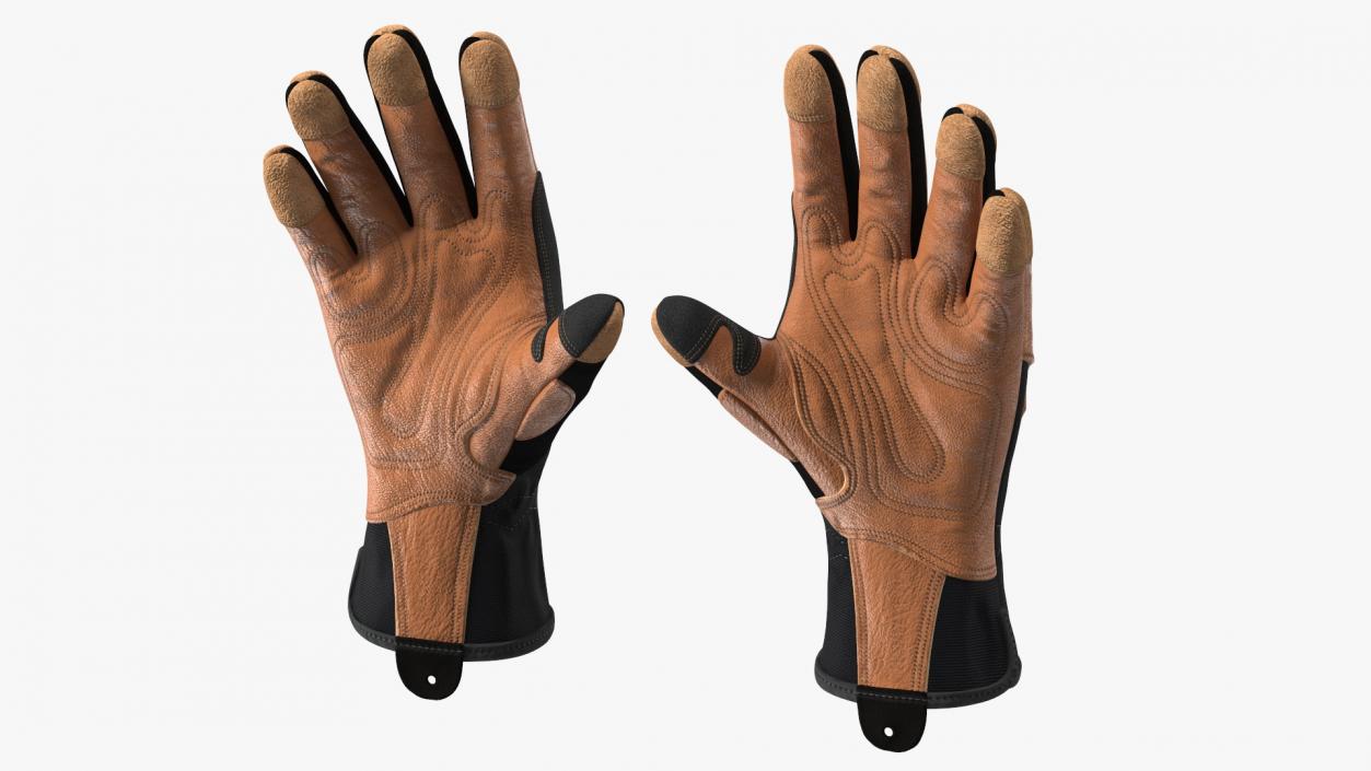 Work Gloves Collection 4 3D model