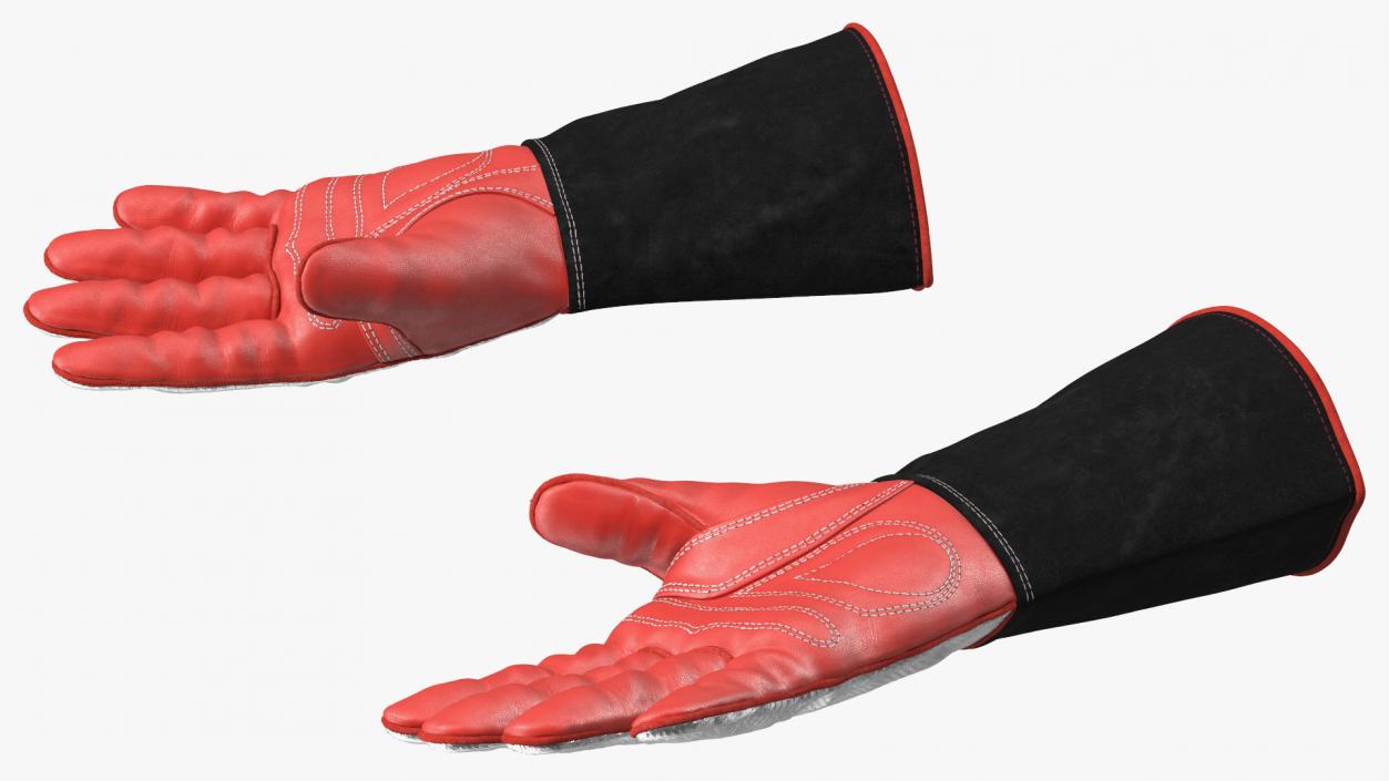 Work Gloves Collection 4 3D model