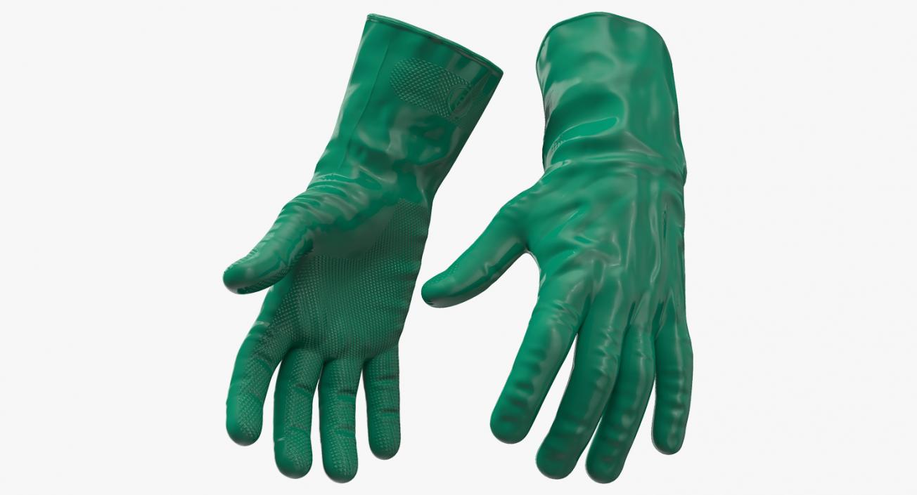 Work Gloves Collection 4 3D model