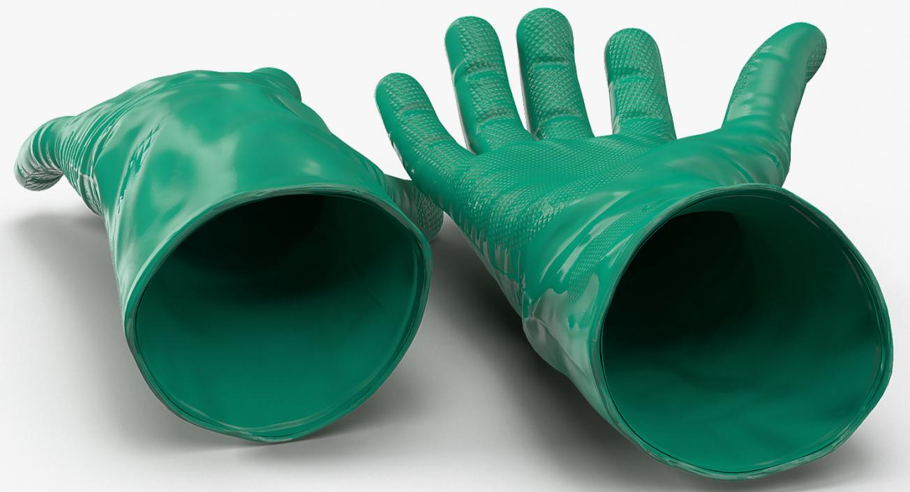 Work Gloves Collection 4 3D model