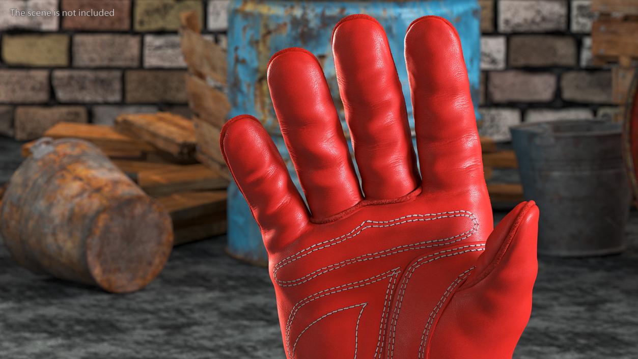 Work Gloves Collection 4 3D model