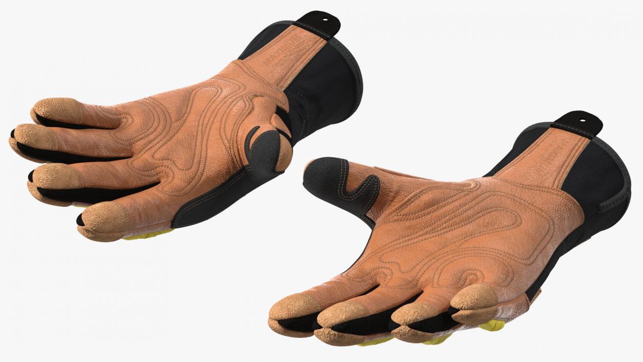 Work Gloves Collection 4 3D model