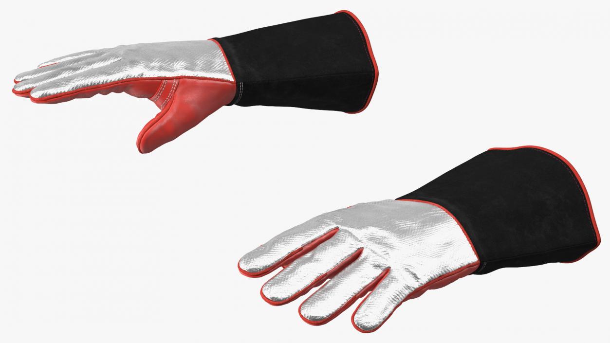 Work Gloves Collection 4 3D model