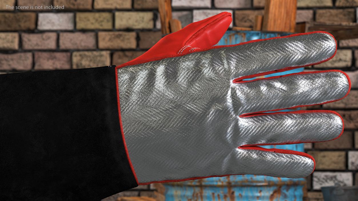 Work Gloves Collection 4 3D model