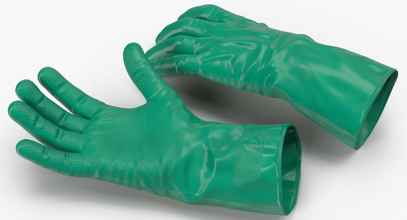 Work Gloves Collection 4 3D model