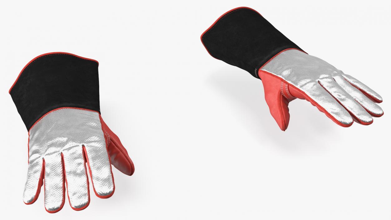 Work Gloves Collection 4 3D model