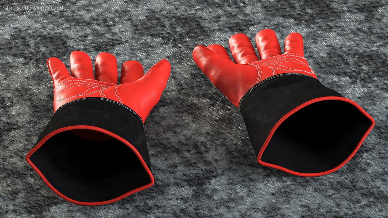 Work Gloves Collection 4 3D model