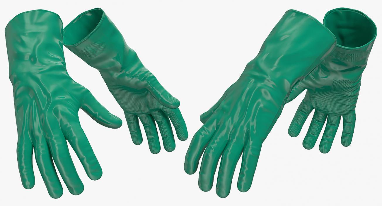 Work Gloves Collection 4 3D model