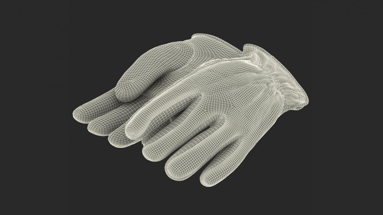 Work Gloves Collection 4 3D model