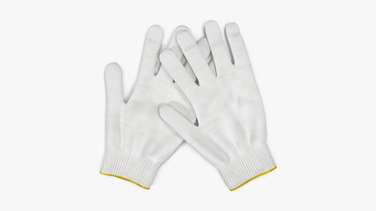 Work Gloves Collection 4 3D model