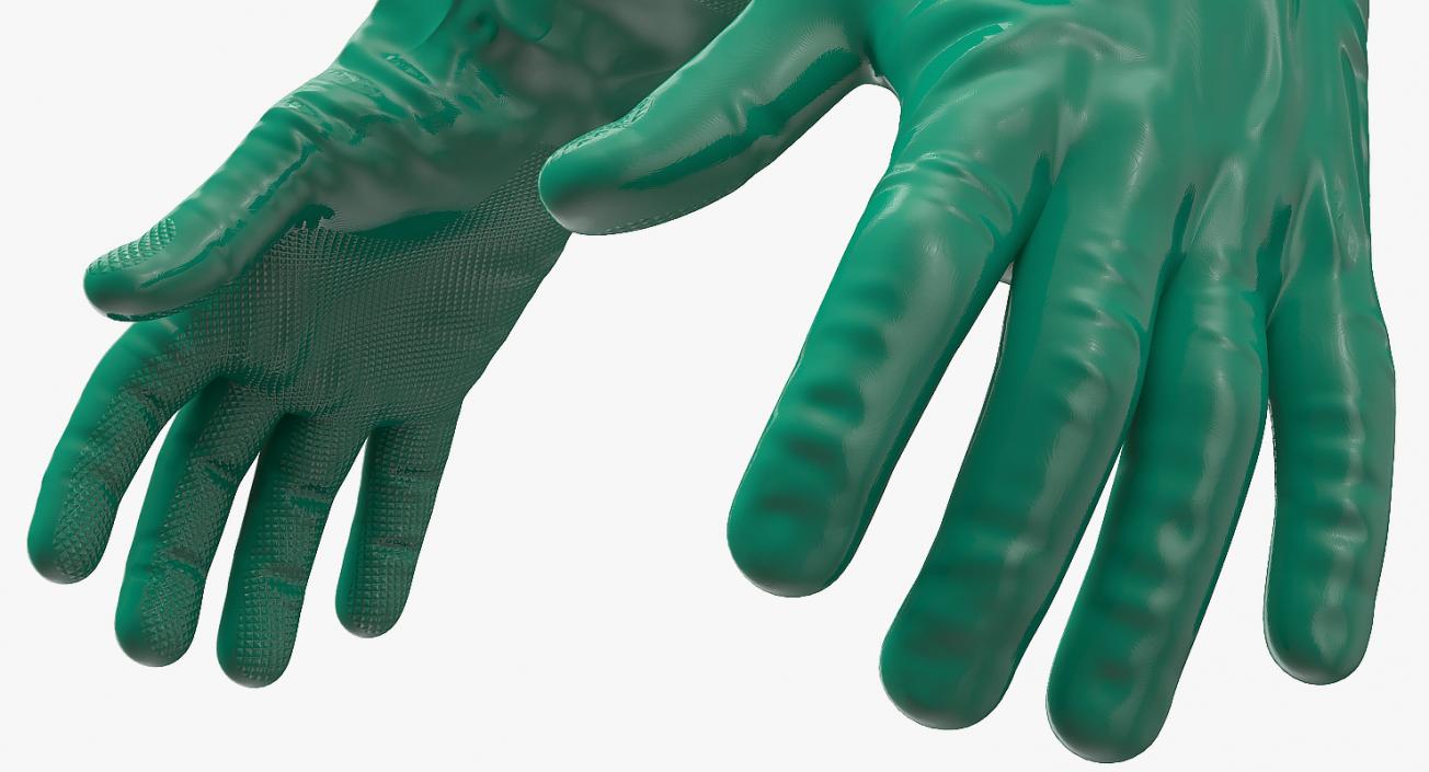 Work Gloves Collection 4 3D model