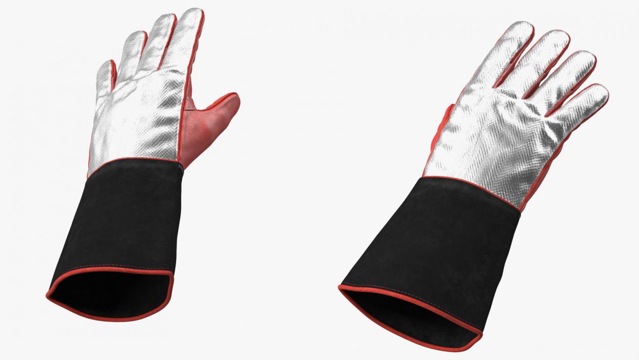 Work Gloves Collection 4 3D model