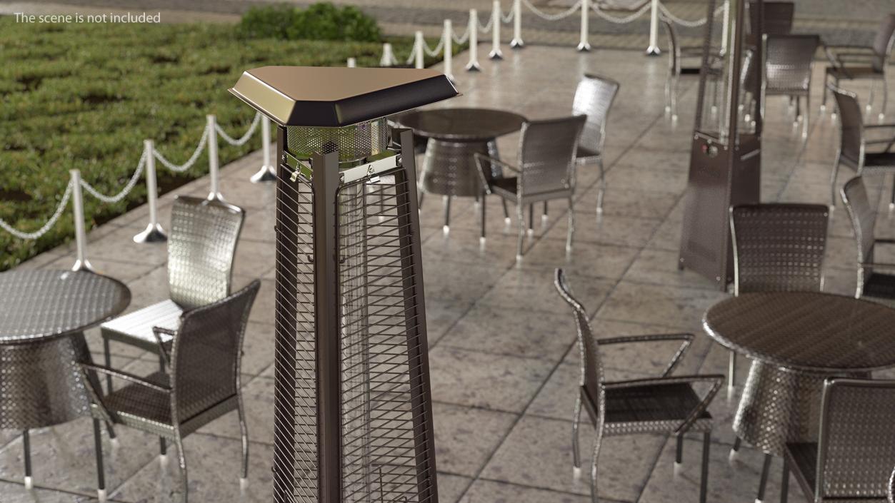 Patio Heaters Collection 3D model