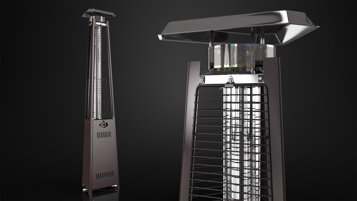 Patio Heaters Collection 3D model