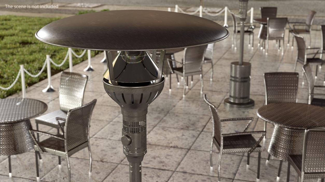 Patio Heaters Collection 3D model