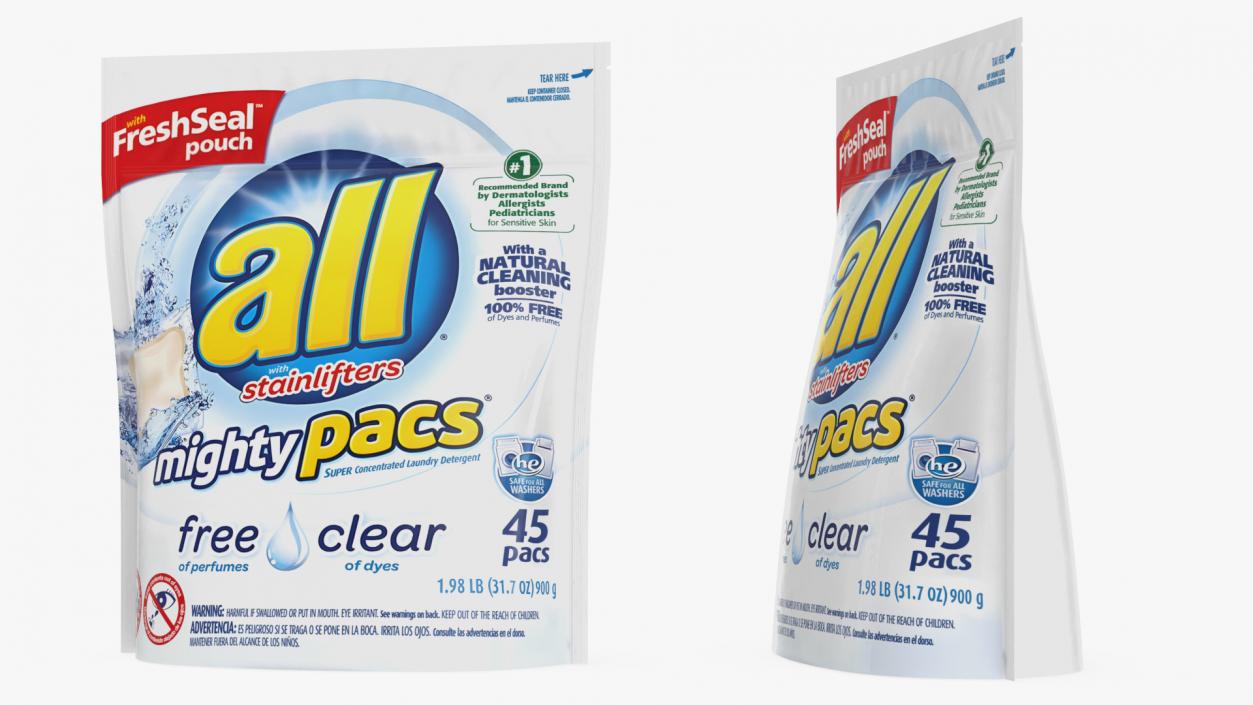 3D All Laundry Detergent Pods