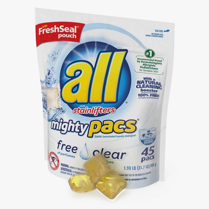 3D All Laundry Detergent Pods