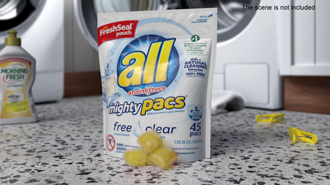 3D All Laundry Detergent Pods