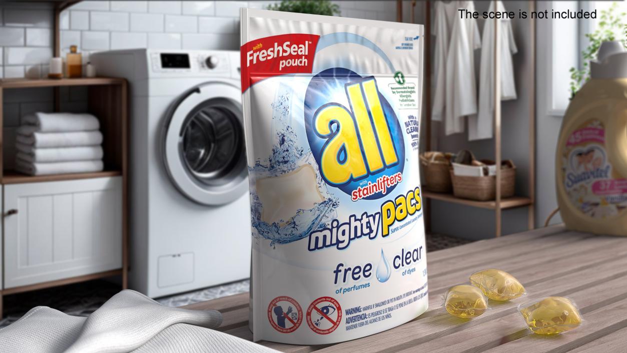 3D All Laundry Detergent Pods