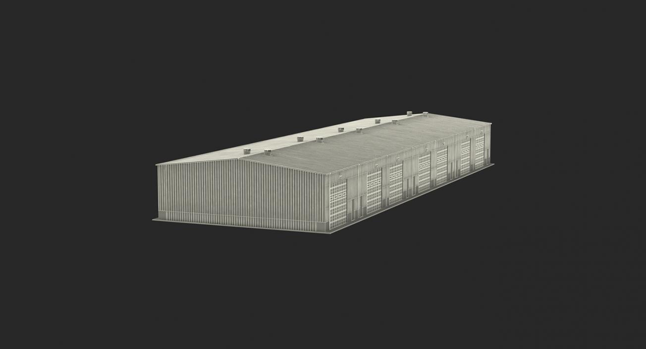 Warehouse and Hangars Collection 3D