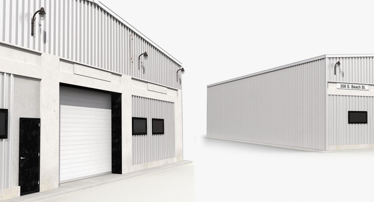 Warehouse and Hangars Collection 3D