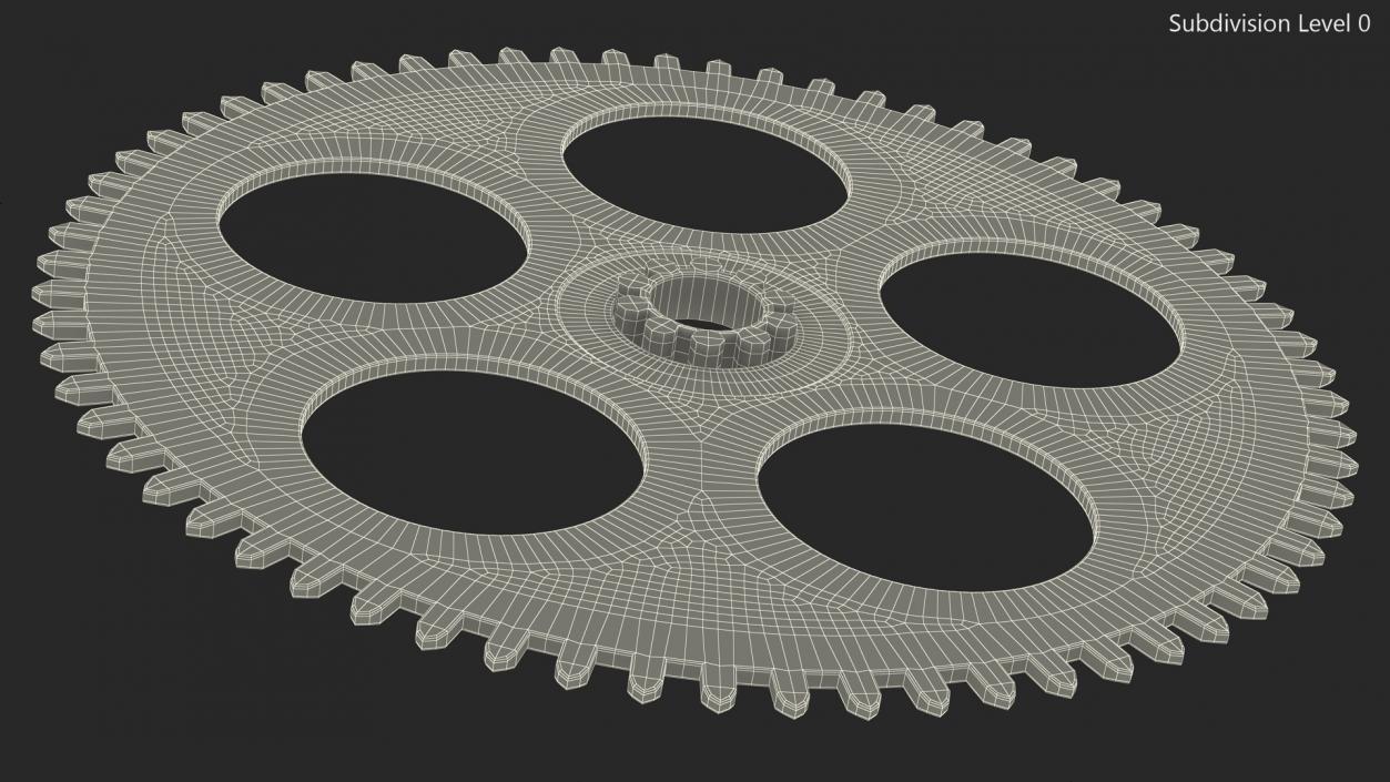 3D model Gear Wheel