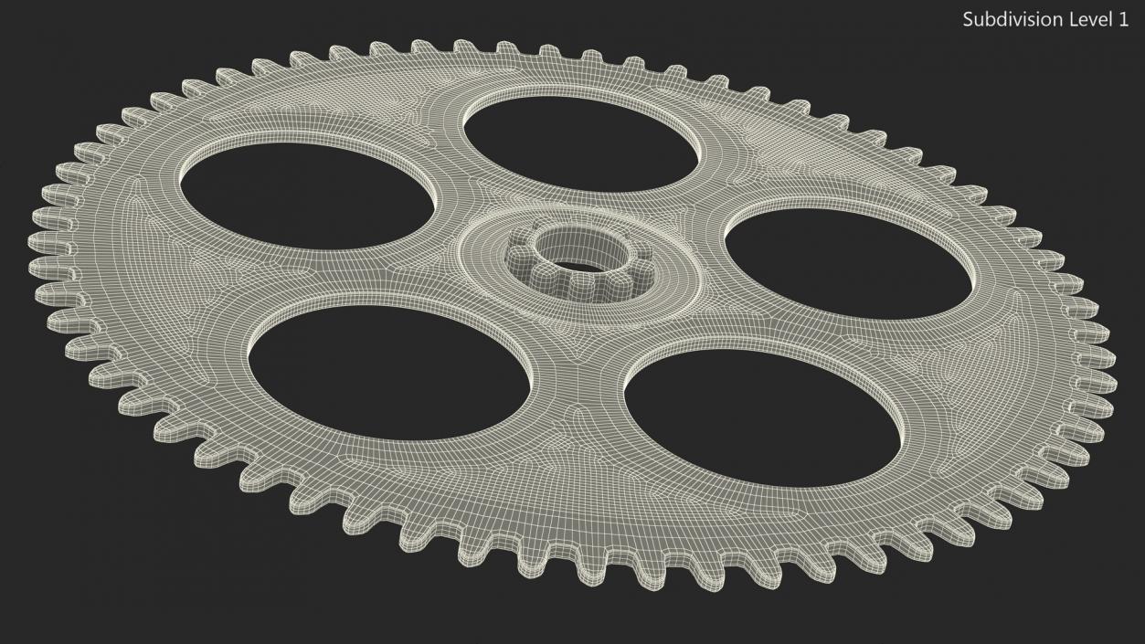 3D model Gear Wheel