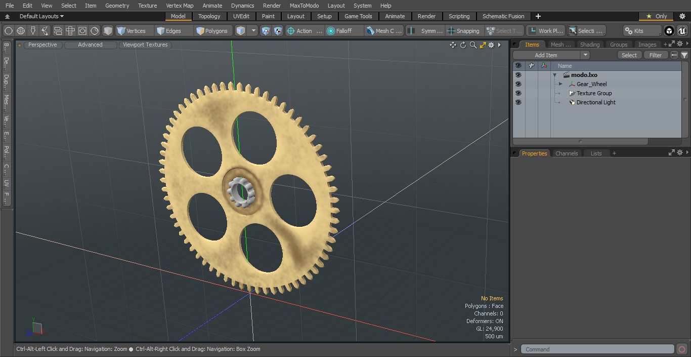 3D model Gear Wheel