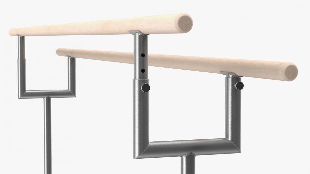 3D model Freestanding Ballet Barre