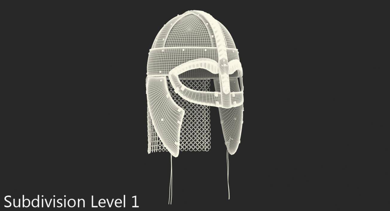 3D Viking Helmet model