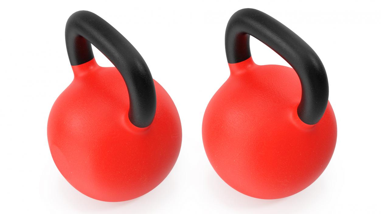 3D Fitness Kettlebell model