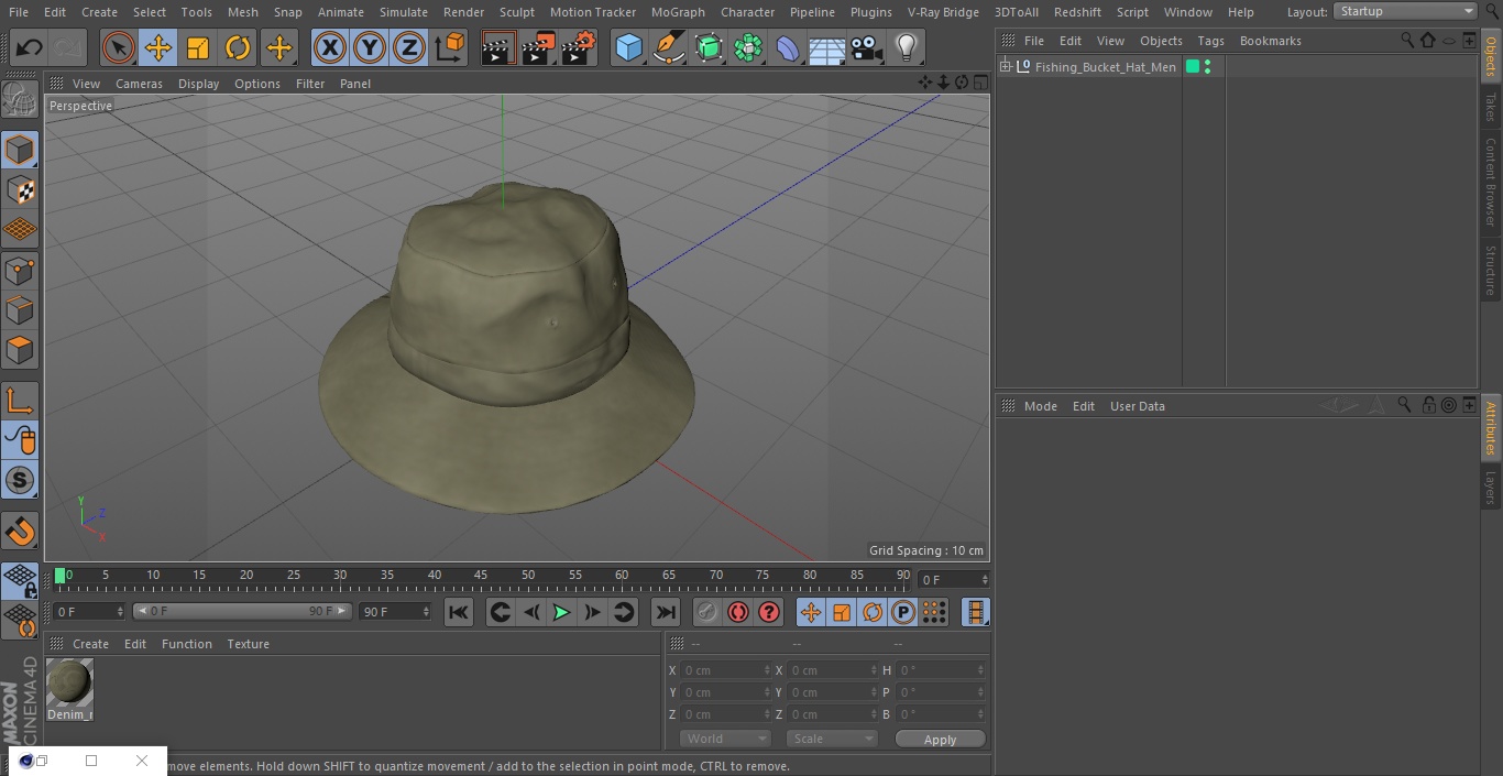 Fishing Bucket Hat Men 3D