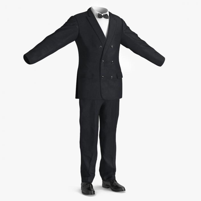 Men Wedding Tuxedo Suits Costume 3D