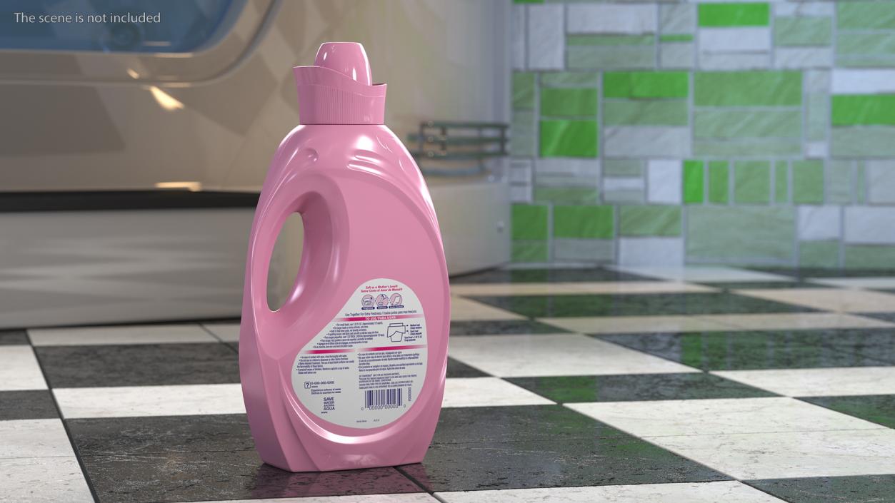 Universal Liquid Fabric Softener Medium 3D model