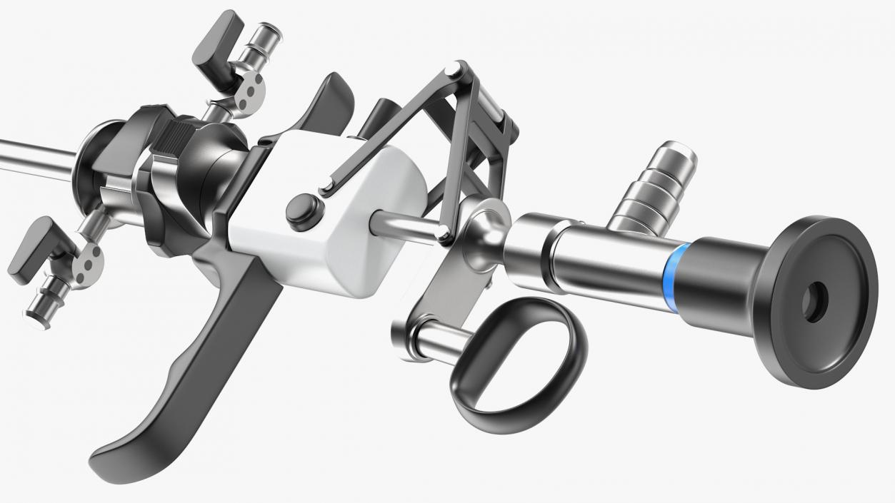 3D model Resectoscope with Bipolar Loop Electrode