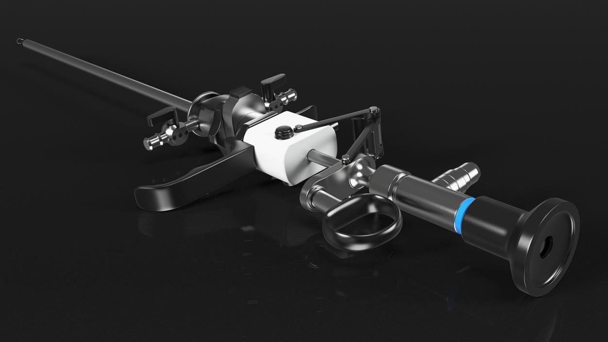 3D model Resectoscope with Bipolar Loop Electrode