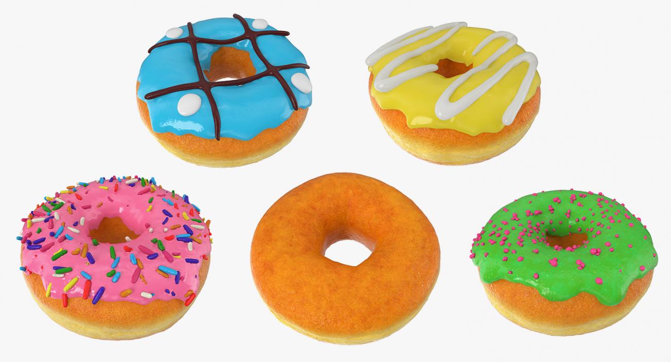 Donuts Collection 3D