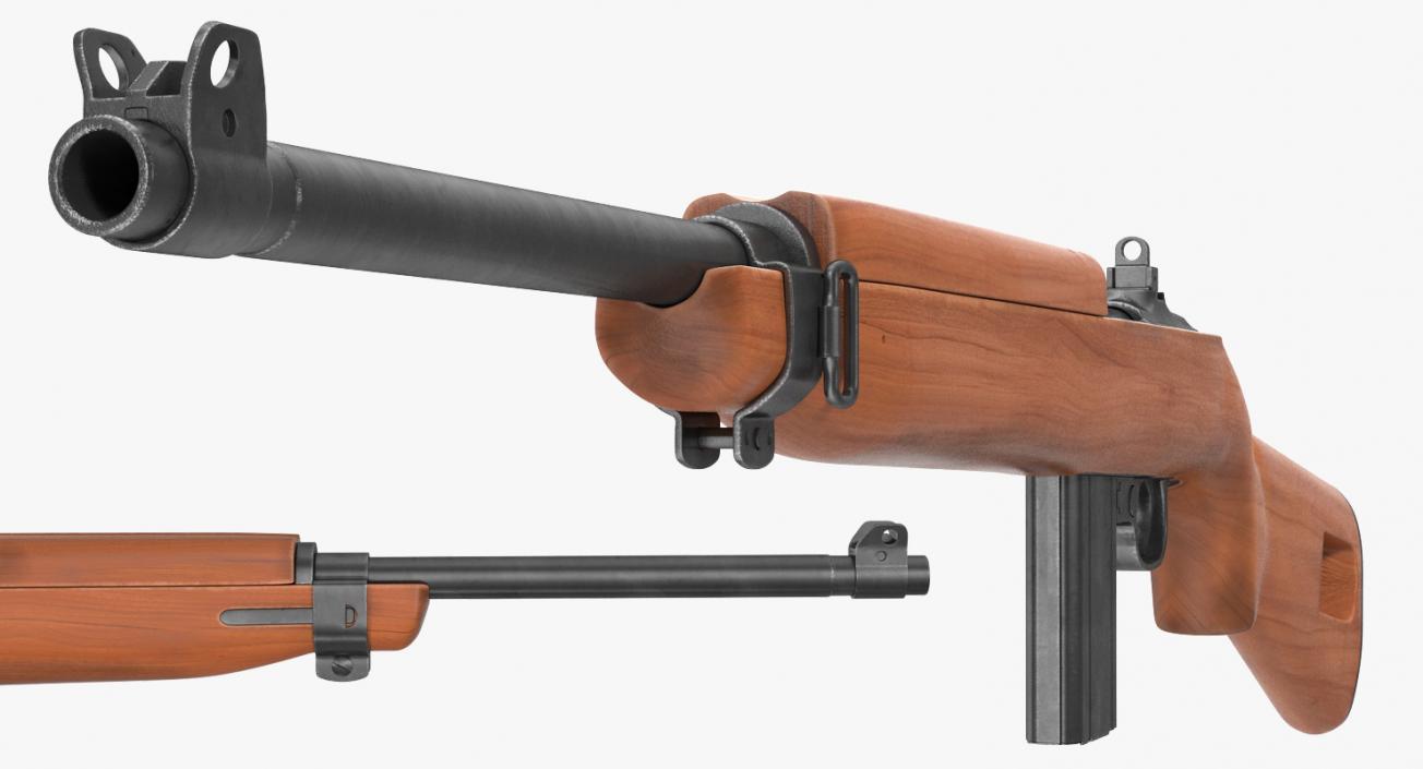 American M1 Carbine 3D model