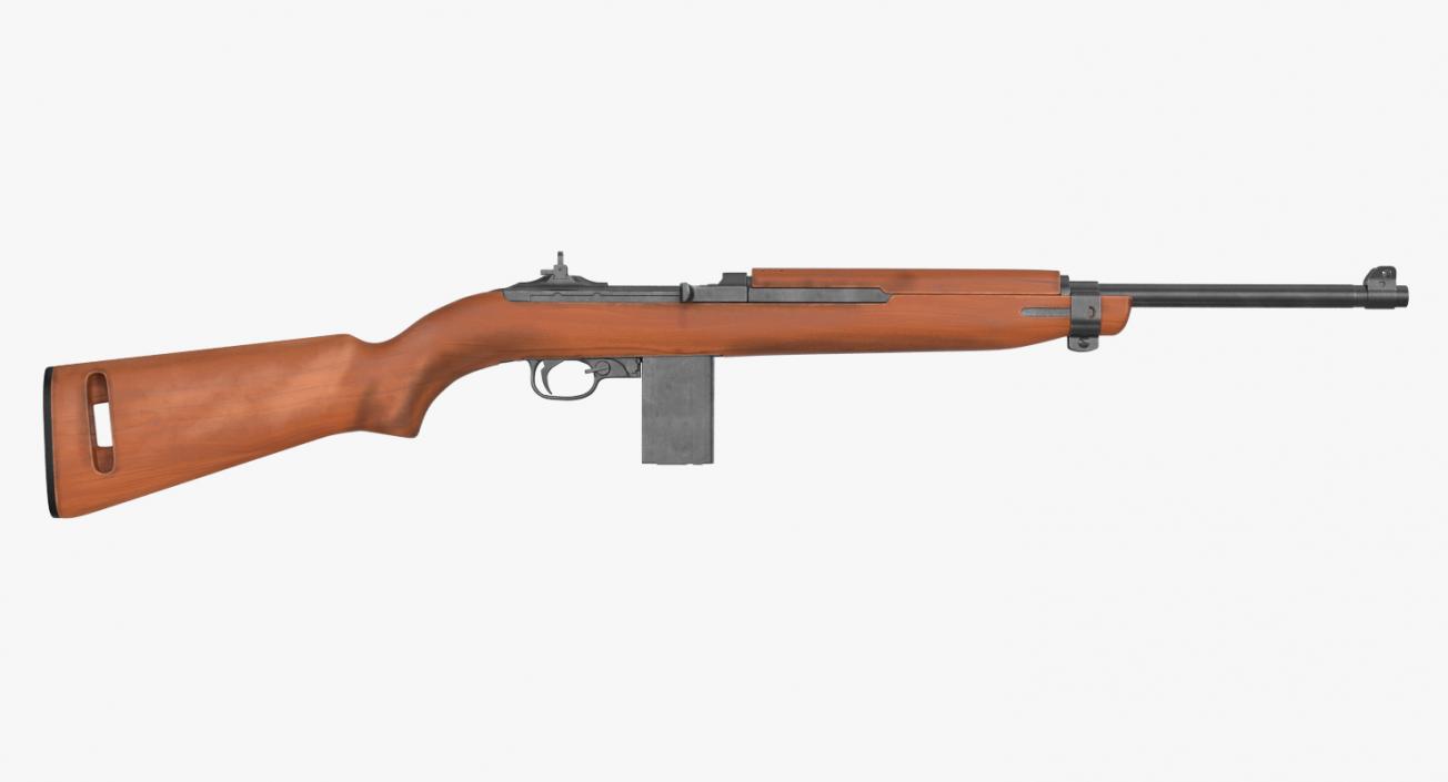 American M1 Carbine 3D model