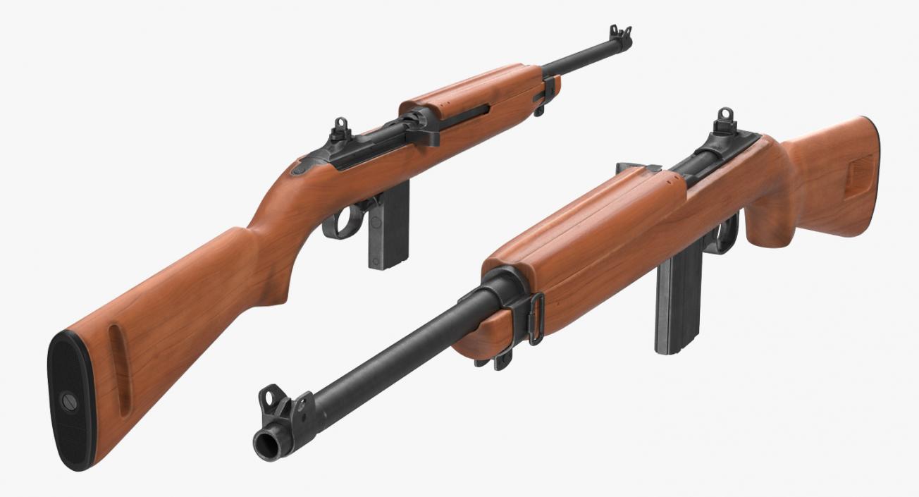 American M1 Carbine 3D model