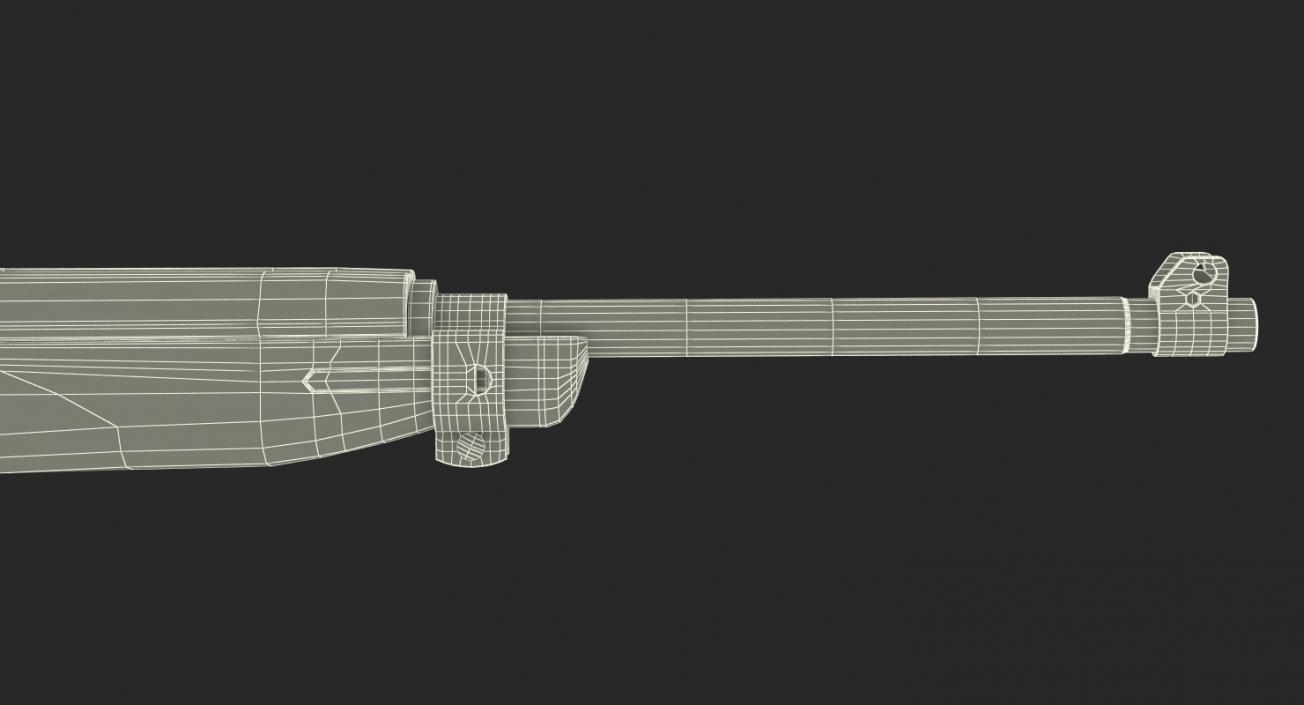 American M1 Carbine 3D model