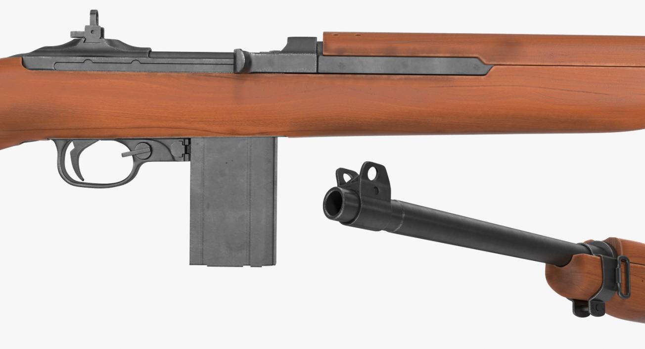 American M1 Carbine 3D model