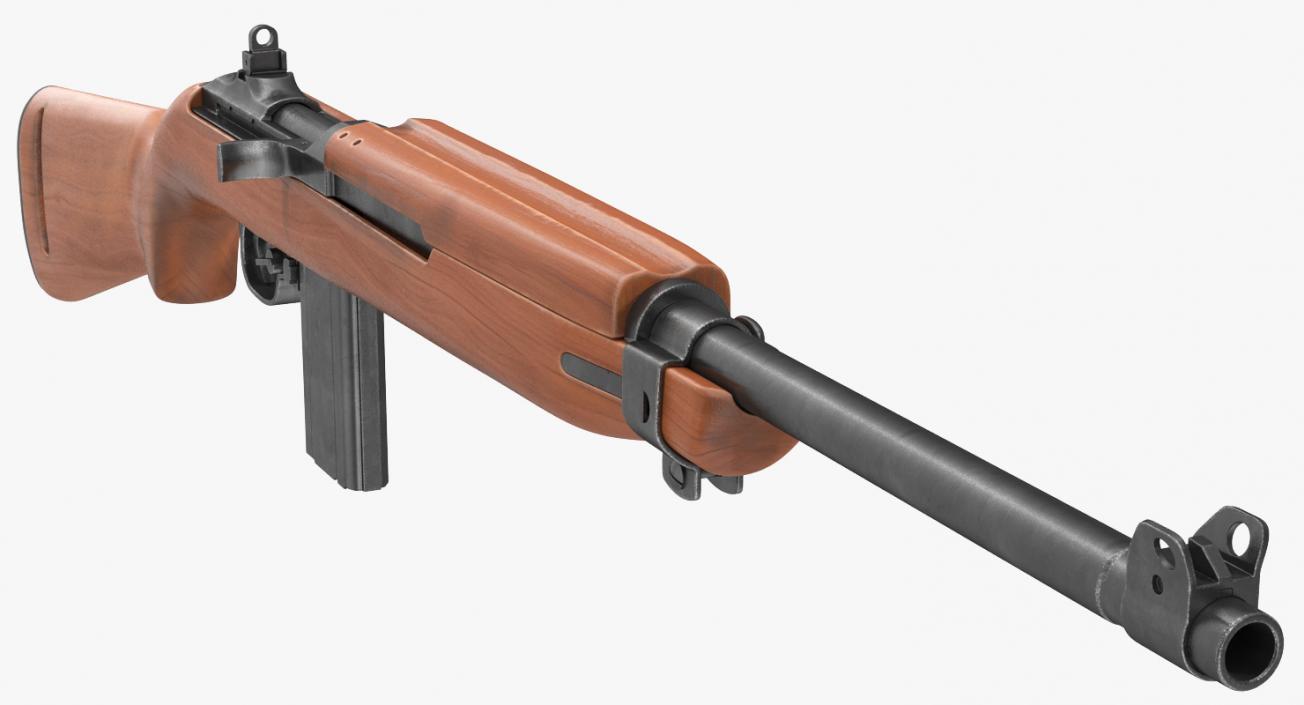 American M1 Carbine 3D model