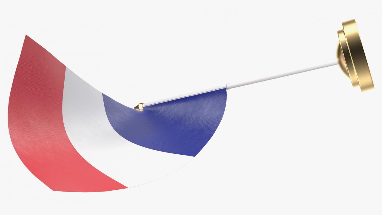 3D Wall Flag France